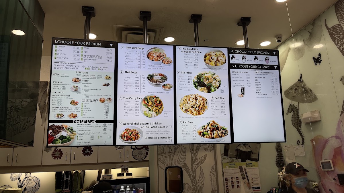 Menu Thai Express Restaurant Edmonton-2